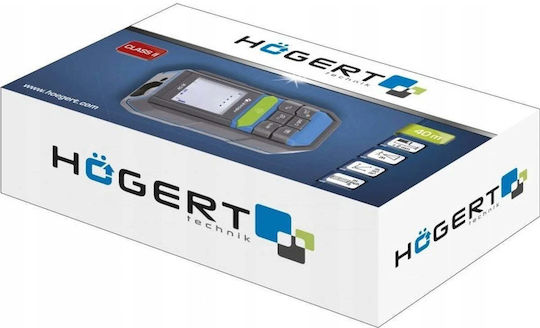 Högert Μέτρο Laser HT4M322 με Δυνατότητα Μέτρησης 40m
