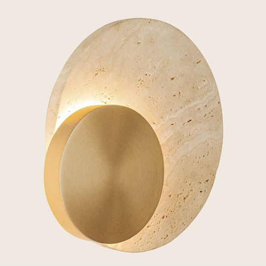 Zambelis Lights Lampă de Perete cu LED Integrat Aurie 20 cm