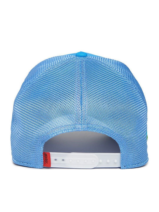 Goorin Bros Super Charged Trucker Cap Light Blue Light Blue Multicolor