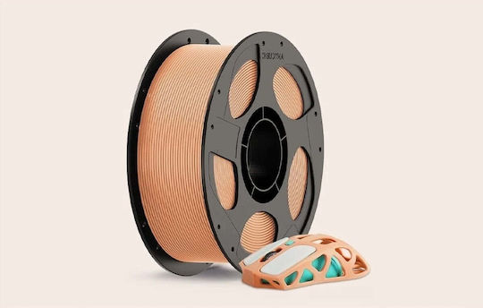 Anycubic Filament Pentru Imprimante 3D PLA 1.75mm Peach Fuzz 1kg 1 Bucată Bobină