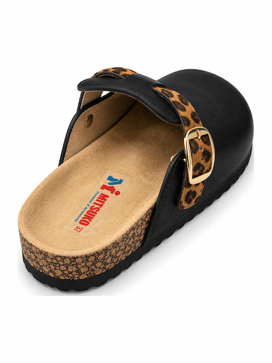 Clogs Women's Black Slippers