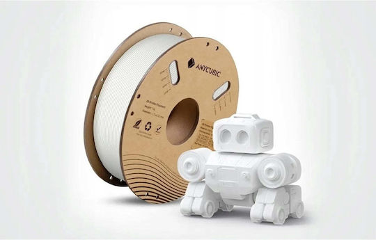 Anycubic Filament Pentru Imprimante 3D PLA 3.0mm Alb 1kg