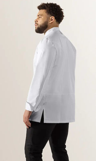 Le Nouveau Chef Rashguard Bucătar Alb Dave