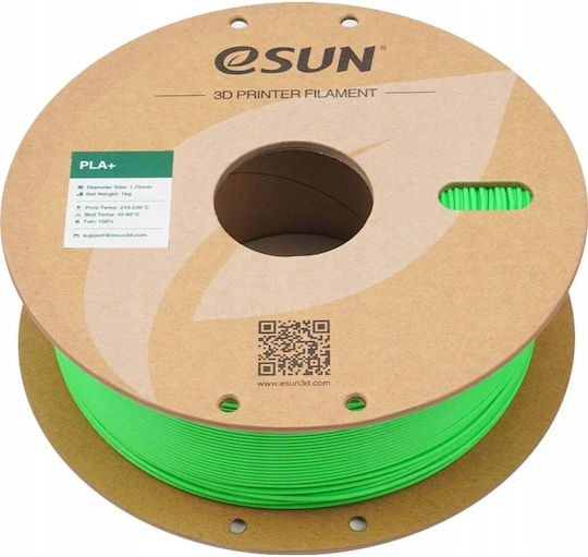 Esun PLA+ Филамент За 3D Принтер 1.75mm Зелен 1kg