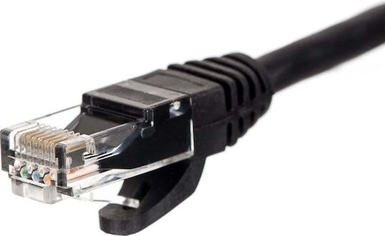 Netrack U/UTP Cat.5e Кабел за Ethernet мрежа 3м Черен 1бр