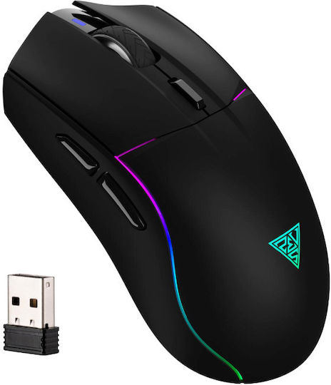 Hades M3 Безжично RGB Геймърско Мишка 10000 DPI Черен