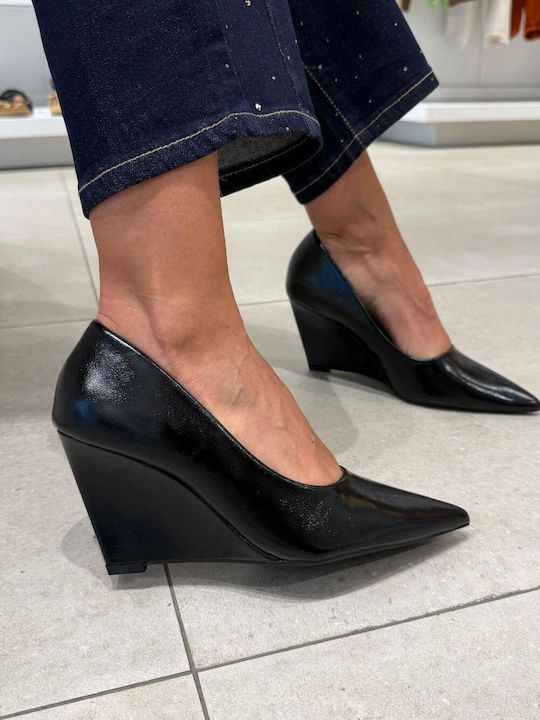 Pointed Toe Black Heels