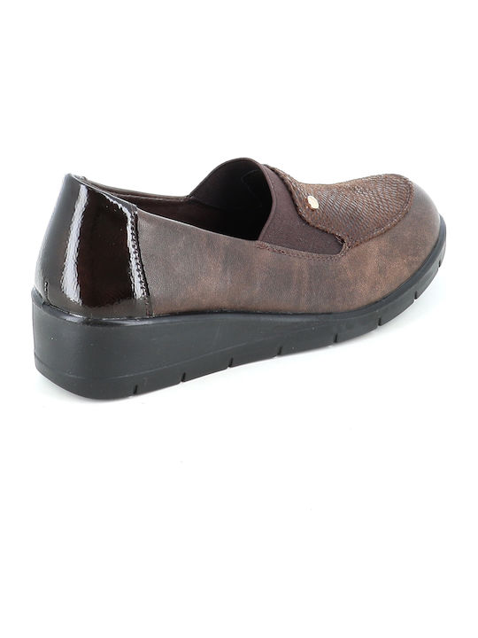 Mocasini pentru femei în Culoare Maro 242/2512-29_MARO