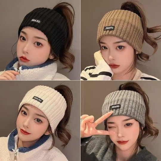 Unisex Knitted Headband in Blue Color