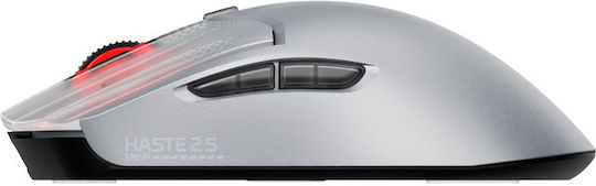 HyperX Pulsefire Haste 2 S Безжична RGB Геймърска Мишка 26000 DPI Сребриста