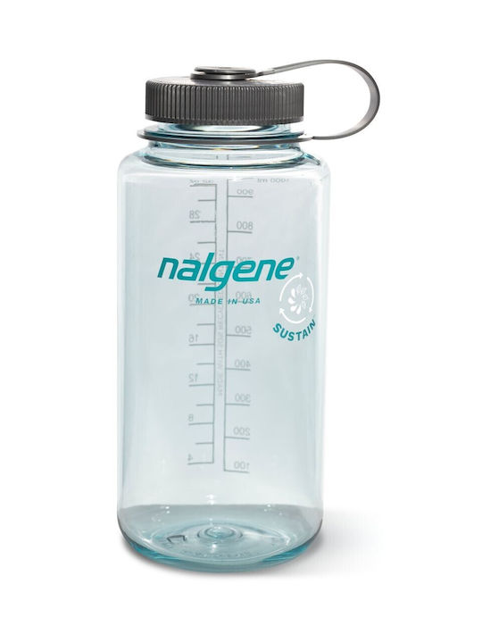 Nalgene Παγούρι Πλαστικό 1000ml Γκρι