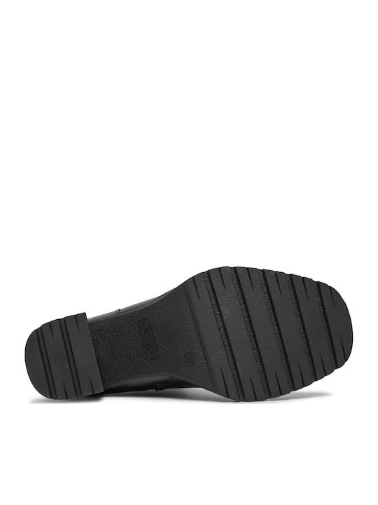 Leather Women's Black Boots