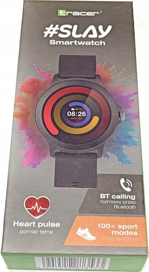Tracer SMK3 Slay 42mm Smartwatch (Negru)