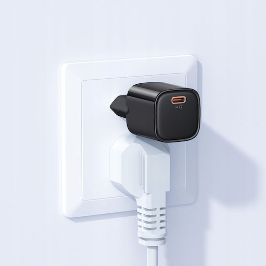Mcdodo Încărcător cu Port USB-C și Cablu USB-C - USB-C 20W Negru (CH-4692)