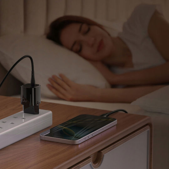 Mcdodo Încărcător cu Port USB-C și Cablu USB-C - USB-C 20W Negru (CH-4692)