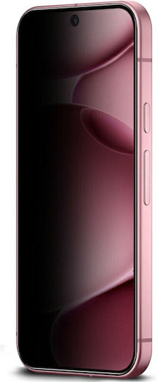 Google Pixel 11 Pro XL 5G Imak Datenschutz Vollflächiges Gehärtetes Glas Schwarz