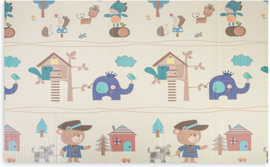 Toyz Lion Килимче За Игра Многоцветно 200x180см