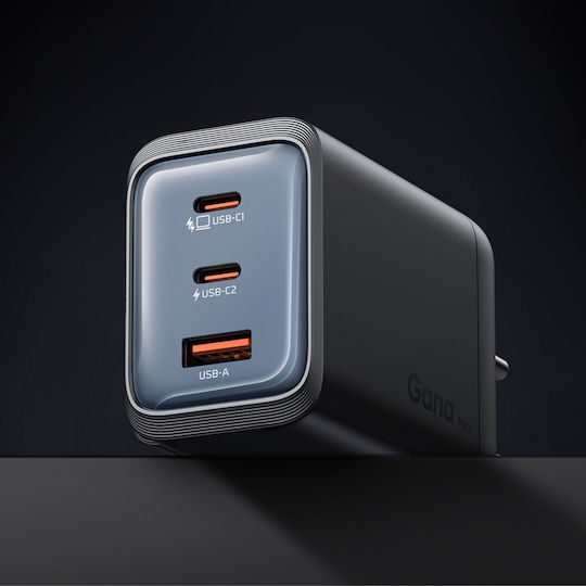 Mcdodo Wireless Charger with USB-A Port and 2 USB-C Ports 100W Power Delivery Black (CH-0121)