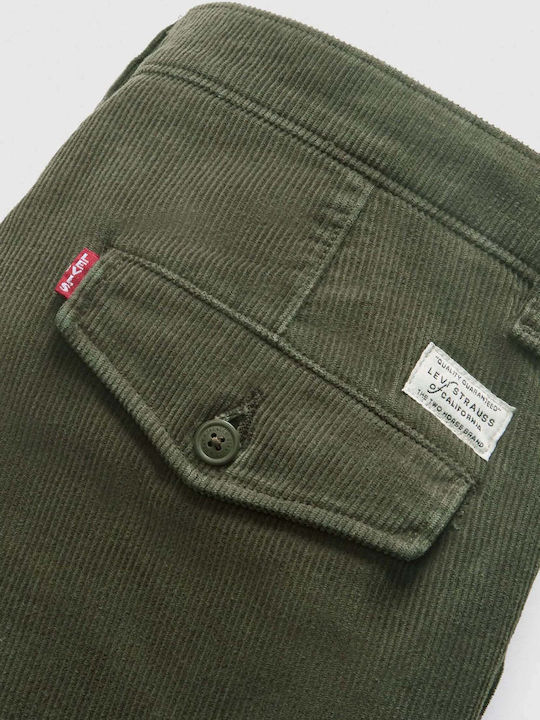Мъжки панталон Chino Relaxed Fit Зелен