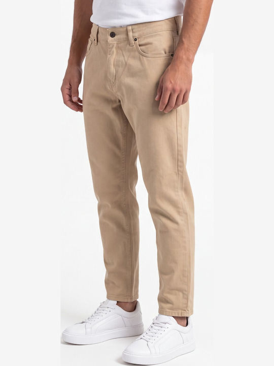 Ανδρικό Παντελόνι Relaxed Fit Μπεζ