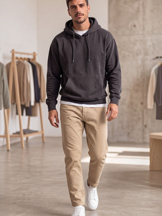 Ανδρικό Παντελόνι Relaxed Fit Μπεζ