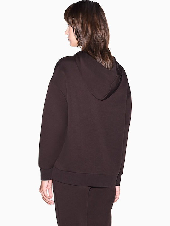 Damen Sweatshirt Braun