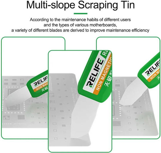 Relife Rl-089 Non-Magnetic Tin Scraper Set 2 Pieces 6941590208817