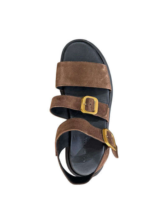 Flache Sandalen Für Damen Beiges