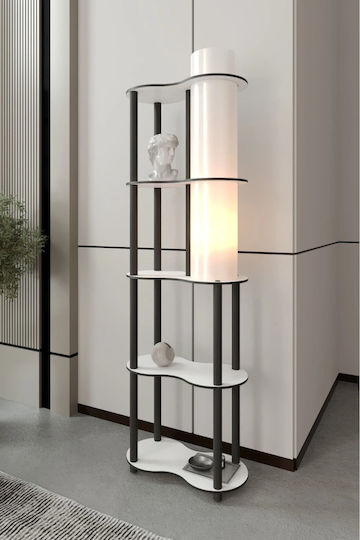 SteweHome LED Φωτιστικό Δαπέδου Υ165εκ. Μαύρο SteweHome LED Φωτιστικό Δαπέδου Υ165εκ. Μαύρο