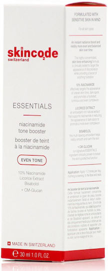 Essentials Even Tone Serum Booster For Face With Niacinamide For Brightening And Dark Spots 30ml