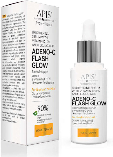 Apis Natural Cosmetics Serum Față cu Vitamina C pentru Strălucire 30ml