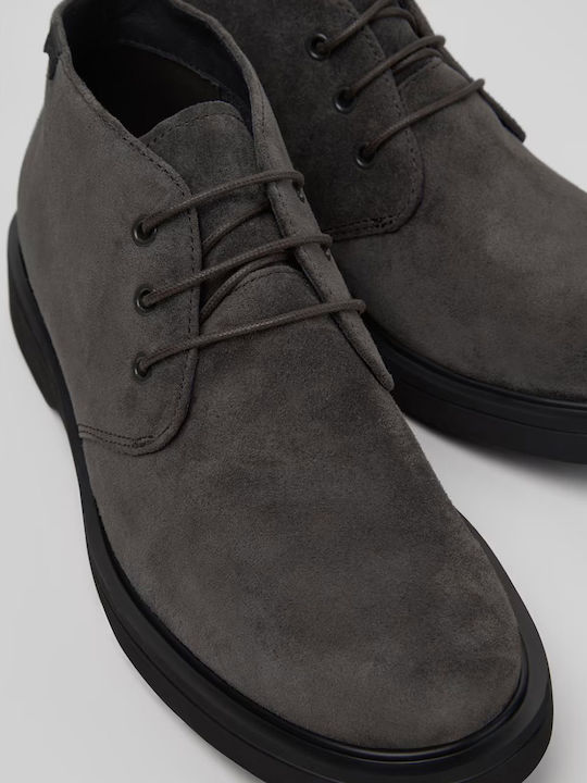 Norman Suede Chukka Boots Black
