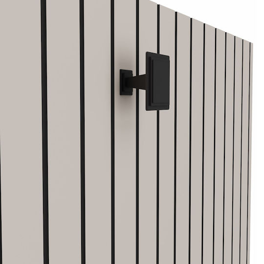Ντουλάπι Μπάνιου 60x45.5x57cm Μαύρο
