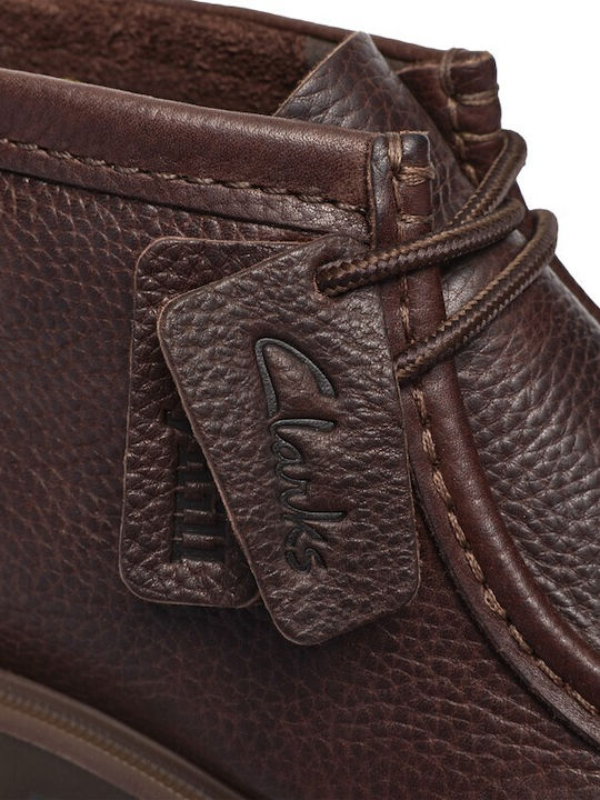 Top Leather Chukka Boots Brown