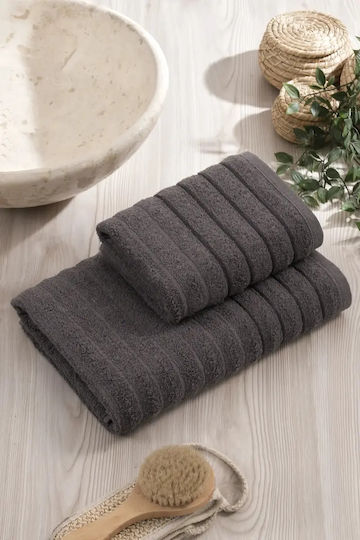 SteweHome Face Towel 50x90cm Multicolour 4 Pieces