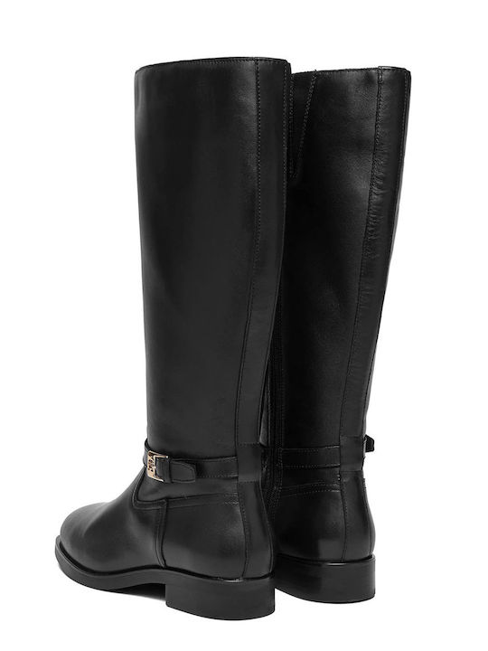 Leather Women's Boots Black FW0FW08873 BDS