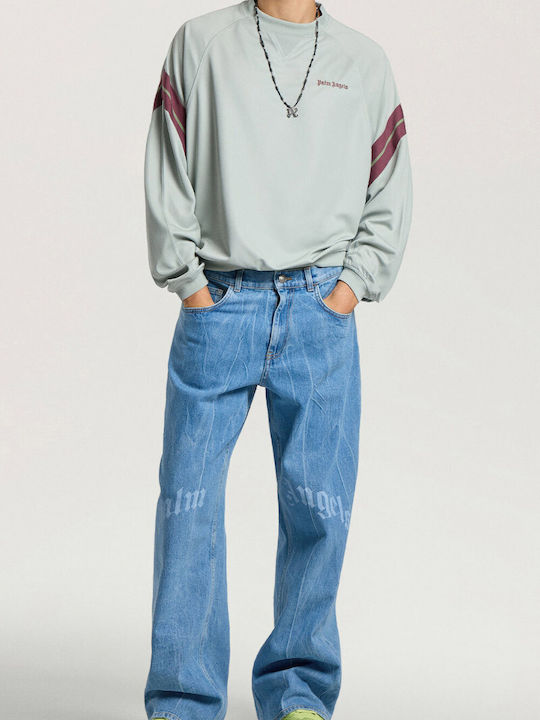 Ανδρικό Παντελόνι Τζιν Loose Fit Light Blue