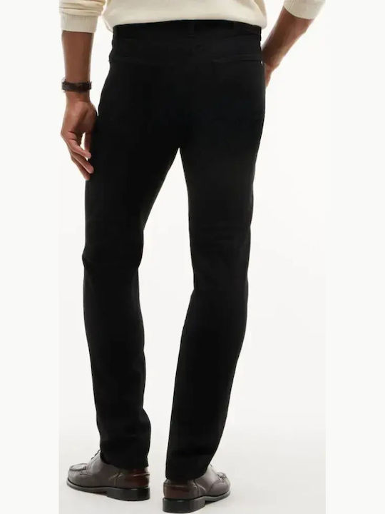 Мъжки панталон дънки Slim Fit Черен