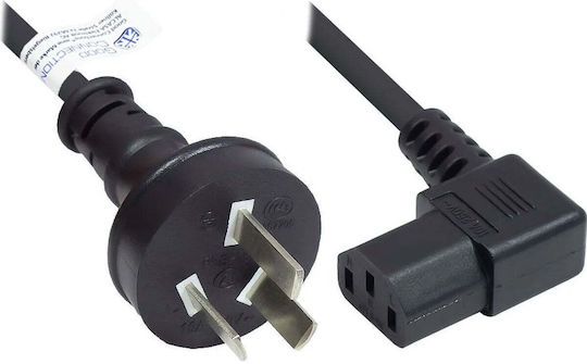 Alcasa IEC C13 - Cablu 1.8m Negru (P8031-S018)