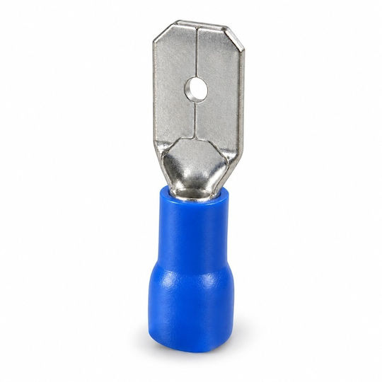 Elvhx Insulated Quick Disconnect Terminal Blue 100pcs 1257