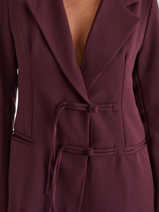 Decoro Sacou Dama Burgundy