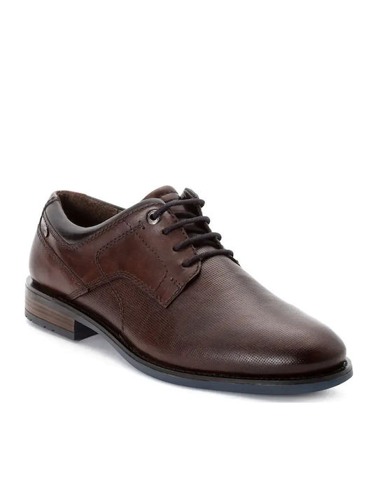 Leather Men's Casual Shoes Brown