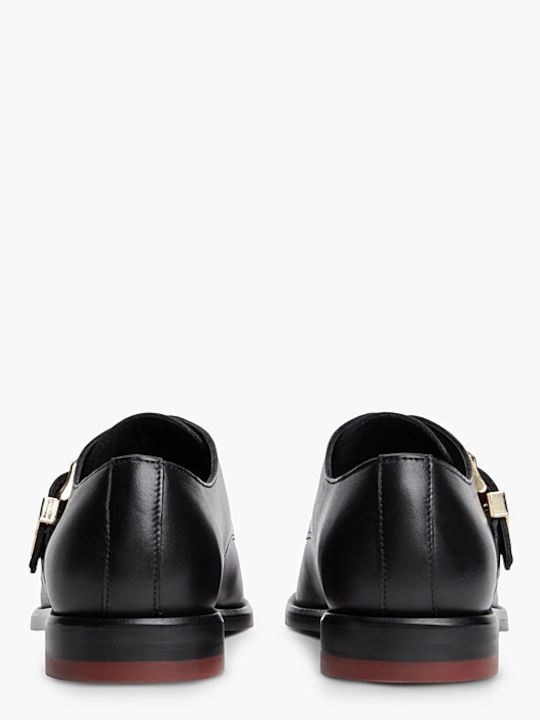 Leather Men's Loafers in Black Colour