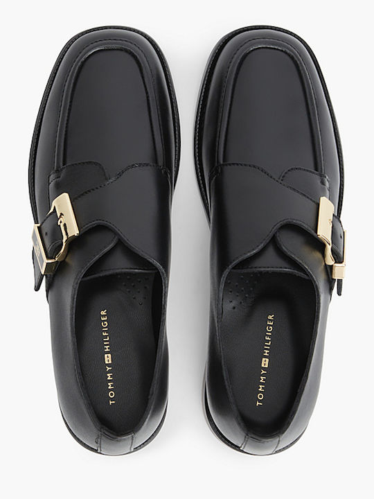 Leather Men's Loafers in Black Colour