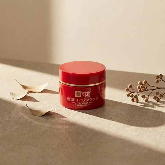 Gokujyun Aging Care Moisturizing & Anti-aging Face Cream for Dark Spots with Hyaluronic Acid & Niacinamide 50gr