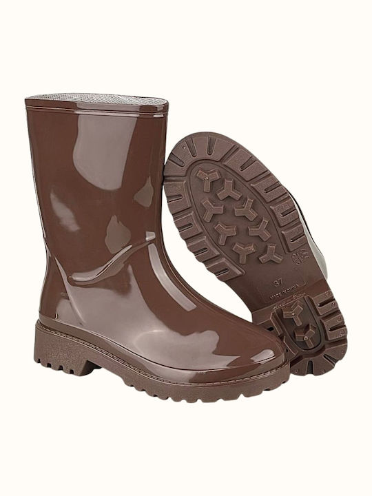 Damen Gummistiefel Braune