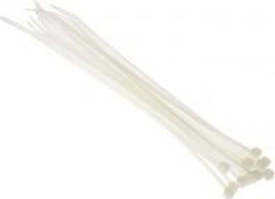 EM Group Plastische Kabelbinder in Weißer Farbe (100 Stück) BMB5390/5231