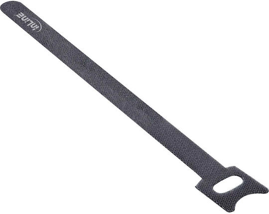InLine Велкро Кабели 180mmx12mm В Черен Цвят 10 Бр
