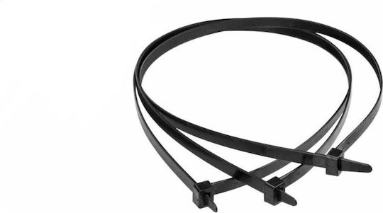 EM Group Пластмасови Кабелни Аксесоари 200mmx3.5mm в Черен Цвят 100 бр BMTEN2036