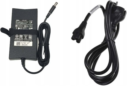 Dell AC Adapter Laptop Charger 130W 19.5V for Dell and with Plug Set